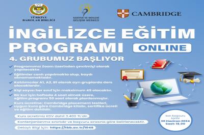 İngilizce Eğitim Programı 4 - Online